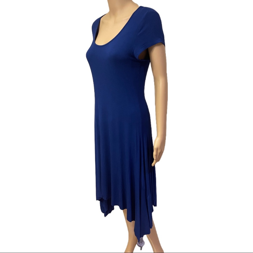 Grace Elements Blue Tee Shirt Dress - Picture 2 of 5
